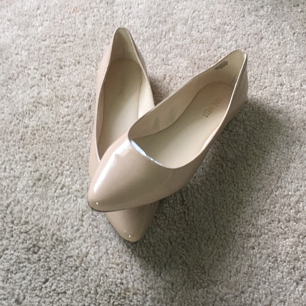 Pink Nine West flats